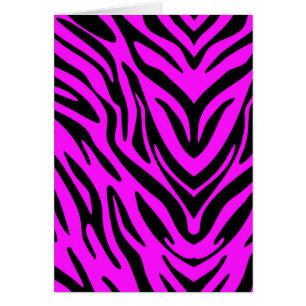 Cebra abstracta rosa y negra