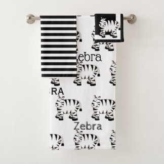 Cebra blanca y negra