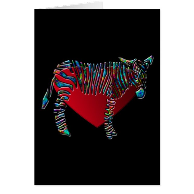 Cebra del arco iris (Frente)