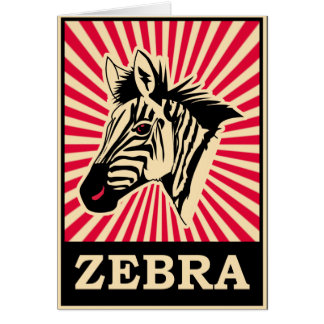 Cebra del arte pop