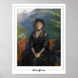 Cecilia Beaux Zedign Poster de arte #12
