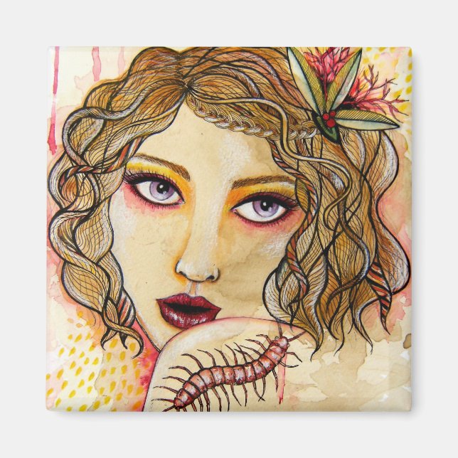 Cecilia y el imán del Centipede (Frente)