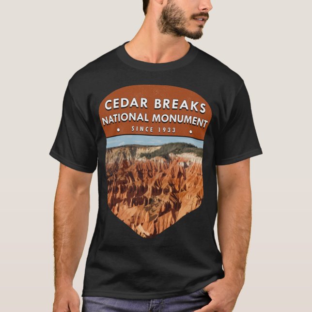 Cedar rompe monumento nacional camiseta clásica (Anverso)