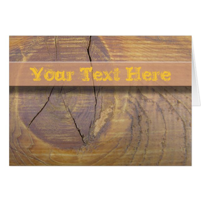 Cedar Wood Knot Photography (Anverso (Horizontal))