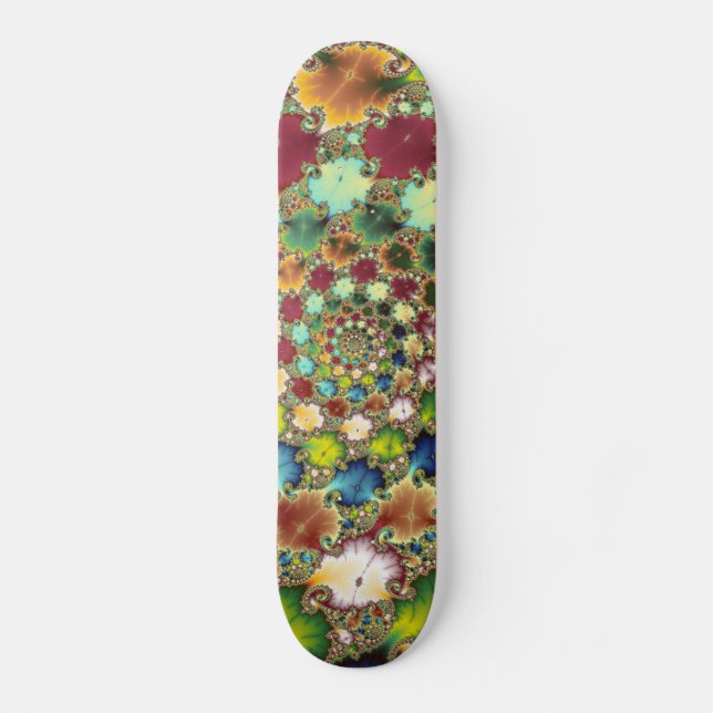 Celdas fractales - Skateboard fractal (Anverso)
