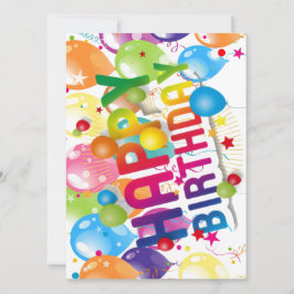 "Celebra con estilo: postal de cumpleaños feliz"