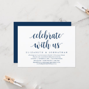 Celebra con nosotros, Invitación a la cena de boda