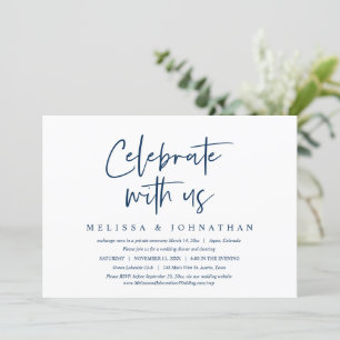 Celebra con nosotros, Invitación a la cena de boda