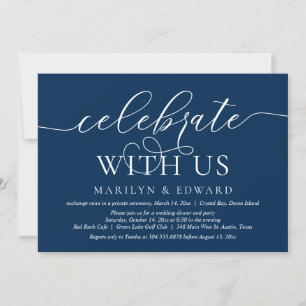 Celebra con nosotros, Invitación de Boda con Fuga 