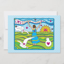 Celebra la tarjeta Life_Flat 7"x5"