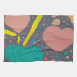 Celebra la toalla de la cocina de amor