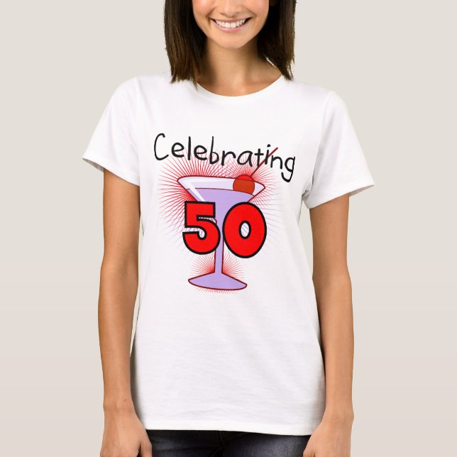 Celebración de 50 camisetas y regalos (Anverso)