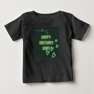 Celebración de cumpleaños bebé camiseta