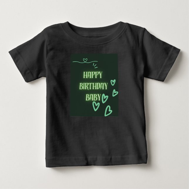 Celebración de cumpleaños bebé camiseta (Anverso)