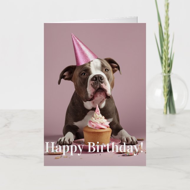 Celebración de cumpleaños de Pit Bull  (Anverso)