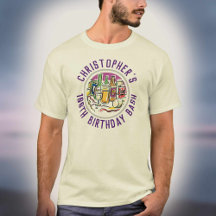 Celebración de Edad Camiseta Bash Cumpleaños 100