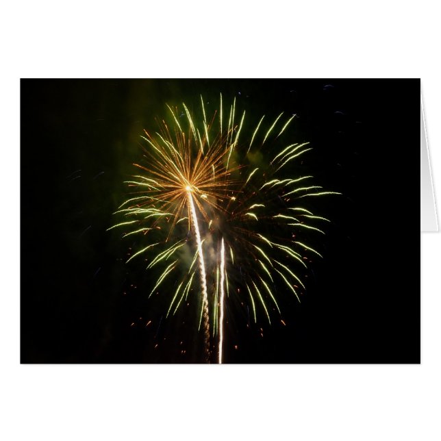 Celebración de Fiestas con Fuegos Artificiales Ver (Anverso (Horizontal))