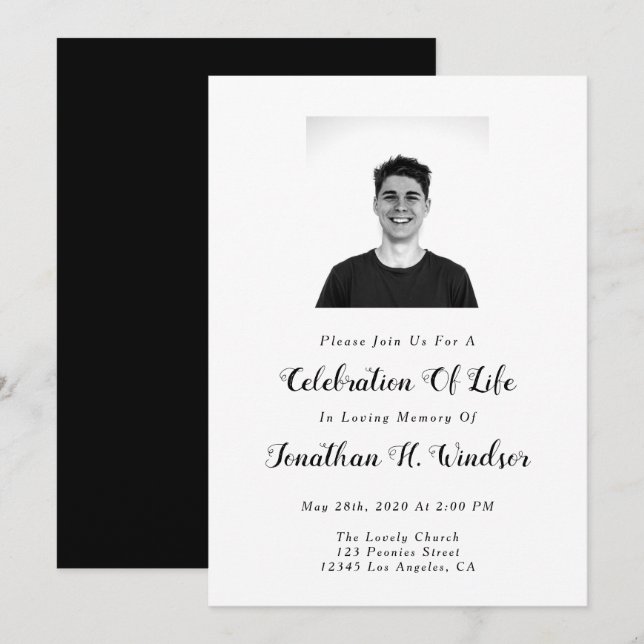 Celebración De Invitaciones A La Vida (Anverso / Reverso)