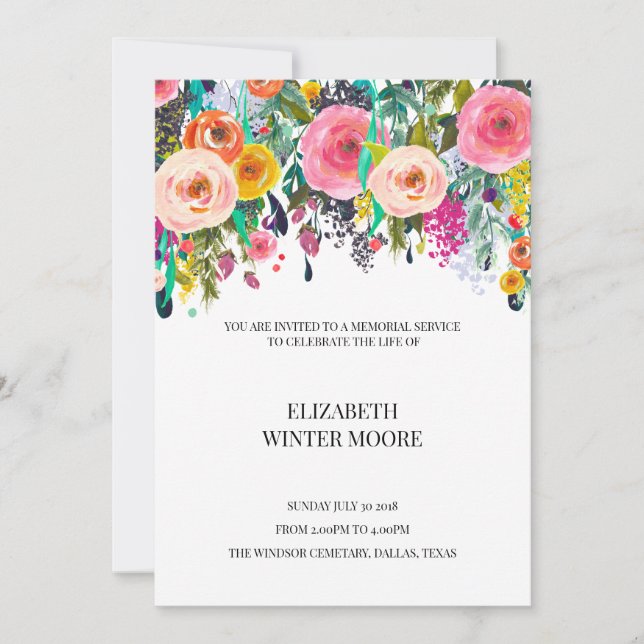 Celebración De Invitaciones A La Vida (Anverso)