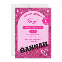 Celebración de invitaciones y cumpleaños