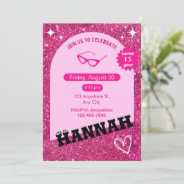 Celebración de invitaciones y cumpleaños