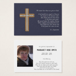 Celebración de la FOTO Keepsake funeral de la vida