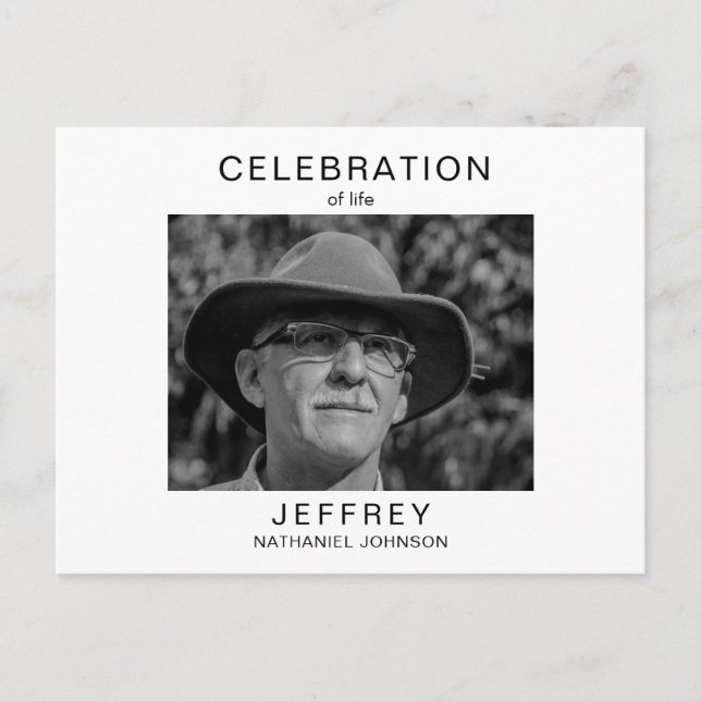 Celebración de la invitación a la toma de fotos de (Anverso)