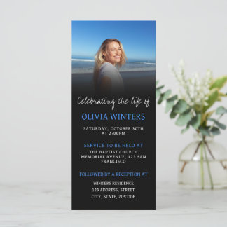 Celebración de la invitación a la vida con foto