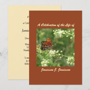 Celebración de la invitación a la vida, mariposa N