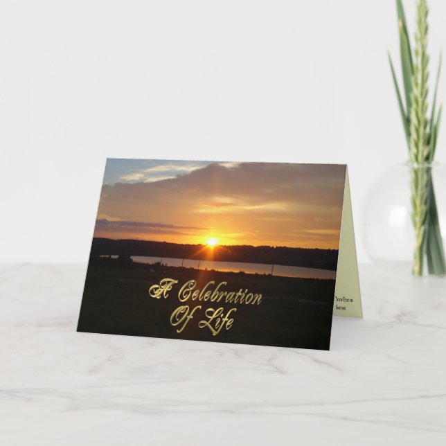 Celebración de la invitación conmemorativa de la v (Anverso)