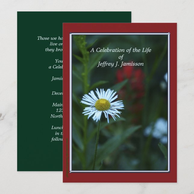 Celebración de la invitación de la vida, (Anverso / Reverso)