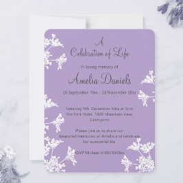 Celebración de la Invitación de la Vida de la Flor