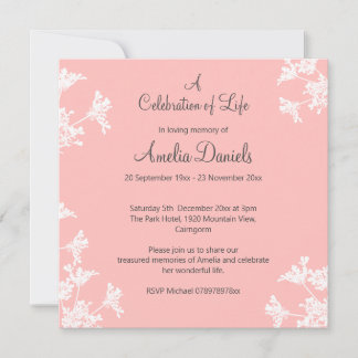 Celebración de la Invitación de la Vida de la Flor