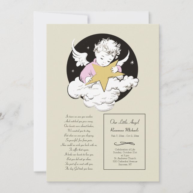 Celebración de la Invitación de vida en el rosa de (Anverso)