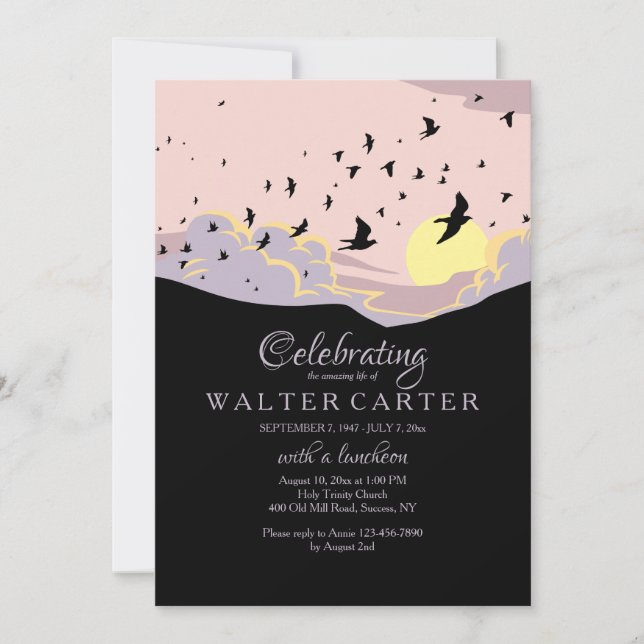 Celebración de la invitación del monumento de la (Anverso)