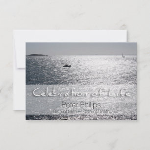 Celebración de la Invitación funeral de la vida en
