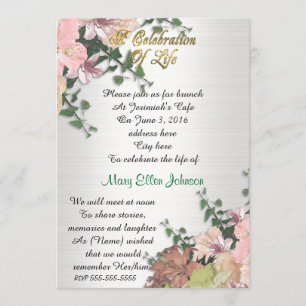Celebración de la primavera de la invitación de la