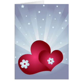 Celebración de la tarjeta del amor
