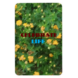 Celebración de la vida Imán flexible