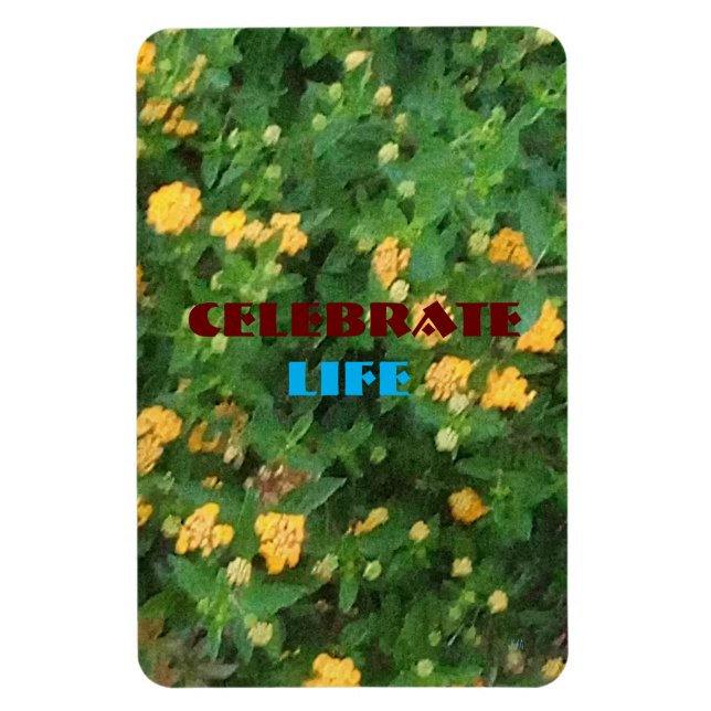 Celebración de la vida Imán flexible (Vertical)