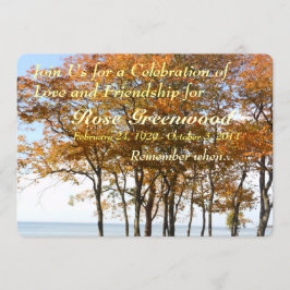 Celebración de la vida - Invitación