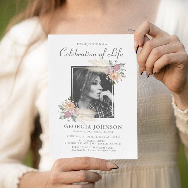 Celebración de la vida | Invitación a la fotografí (Subido por el creador)