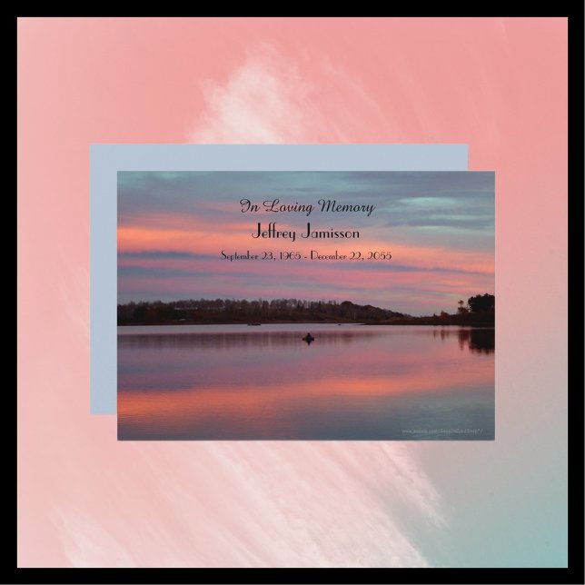 Celebración de la vida Invitación pescador del ata (Subido por el creador)