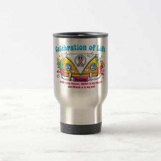 ¡Celebración de la vida!  Taza del viaje