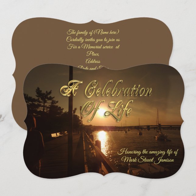 Celebración de los barcos de invitación a la vida  (Anverso / Reverso)