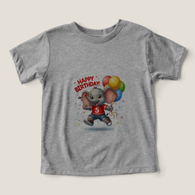 Celebración de los Cinco Grandes: Elefante con Glo (Diseño delantero )