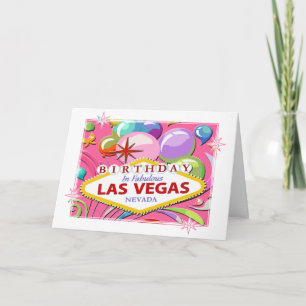 celebración de mi 21ra tarjeta de Las Vegas del