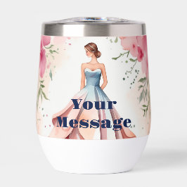 Celebración de Quinceanera de color de agua