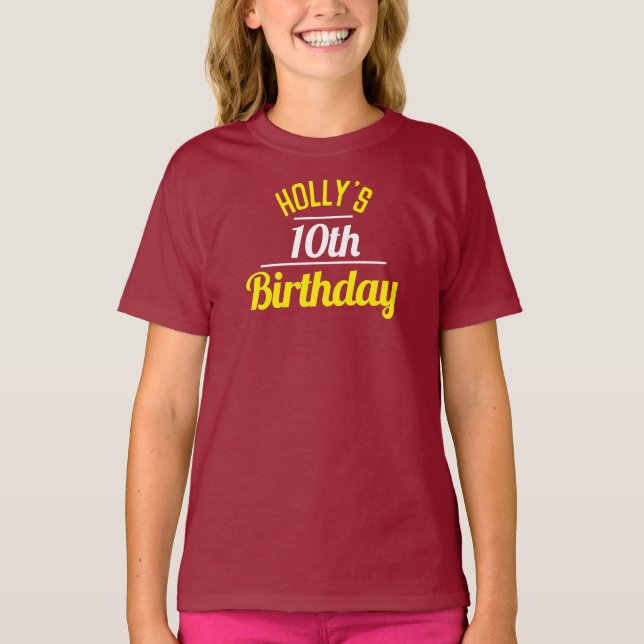 Celebración de una camiseta de cumpleaños número 1 (Anverso)