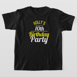 Celebración de una camiseta de cumpleaños número 1